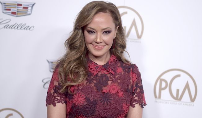 Leah Remini arrives at the 29th annual Producers Guild Awards at the Beverly Hilton on Saturday, Jan. 20, 2018, in Beverly Hills, Calif. (Photo by Richard Shotwell/Invision/AP)