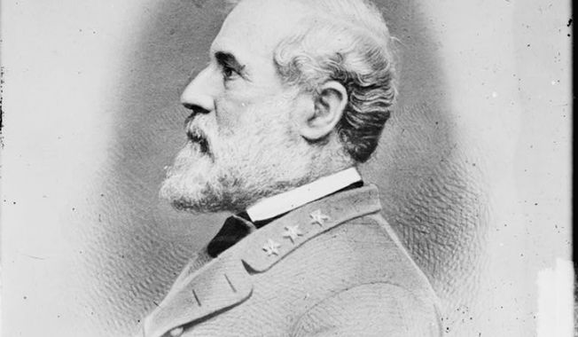 Confederate Gen. Robert E. Lee, from a collection of Civil war photographs, dated 1861-1865, Library of Congress, Prints and Photographs Division.
