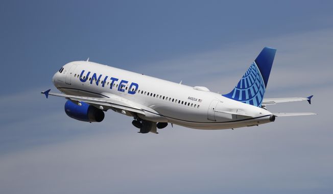 A United Airlines jetliner lifts off from Denver International Airport, June 10, 2020, in Denver. United earnings are reported on Wednesday. (AP Photo/David Zalubowski, File)