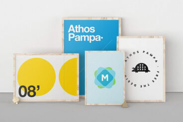 20+ Best Free Poster Mockup Templates 2024